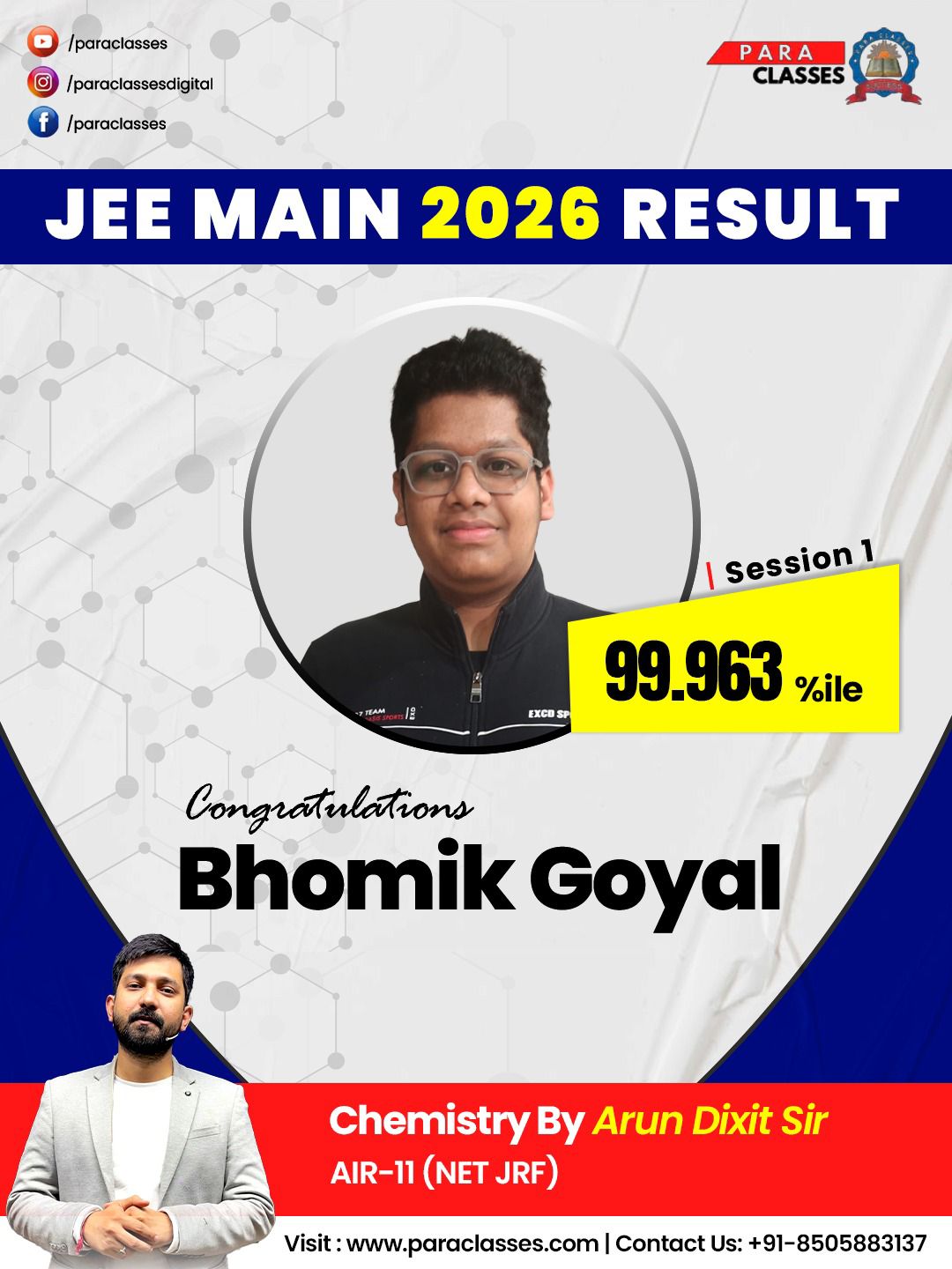 Best Chemistry Teacher in Faridabad